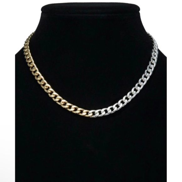 Jewelry - Two Tone Chain Link Necklace